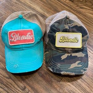 Two Judith March Blondie Hats!